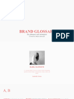 Brand Glossary