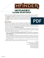 Battlecry Playtest - PF2e