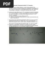 Questionário Trimestral de ELECT 2º Trimestre .