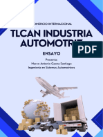 Ensayo TLCAN Industria Automotriz