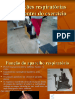 Alterações Respiratórias Decorrentes Do Exercício