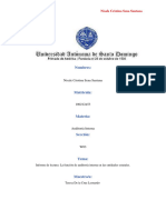 Informe de Lectura La Función de Auditoria Interna en Las Entidades Estatales.