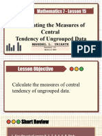 NLC MATH 7 Lesson 15 - MLUriarte