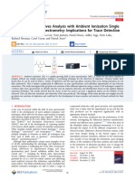 Selectivity of Explosives Analysis With Ambient Ionization Single Quadrupole Mass Spectrometry - Implications For Trace Detection