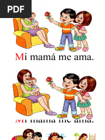 Mi Mamá Me Ama Imagenes Caligrafia