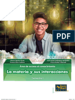 La Materia y Sus Interacciones I Dgeti - Book