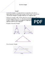 Isosceles Triangle