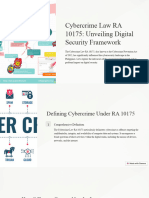 Cybercrime Law RA 10175 Unveiling Digital Security Framework