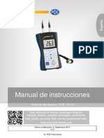 Manual Pce TG 50 v1.0