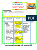 3° SESIÓN DIA 1 COM DIALOGAMOS SOBRE NUESTRAS VACACIONES Y LO QUE NOS GUSTARÍA APRENDER Ok