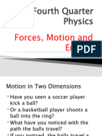 Week 345 Motions in Two Dimensions and Projectile Launched in An Angle