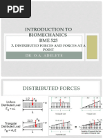 Note 3 - Distributed Forces and Forces at A Point For The Class