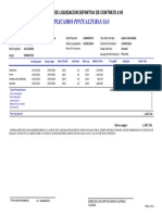 Aplicamos Pintualturas Sas: Informe de Liquidacion Definitiva de Contrato # 95