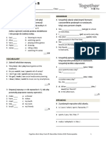 Together kl4 U7 Unit Test Standard B