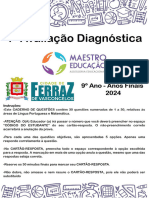 9ano 1avdiag Maestro 2024 Ferraz Professor