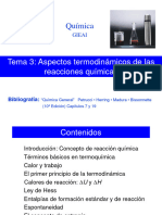 Tema - 3 - Aspectos Termodinámicos de Las Reacciones Quimicas