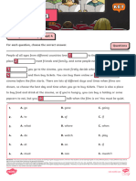 Reading and Writing Part 4 Worksheet Cinema