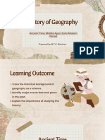 Chapter 1 History of Geography Revised