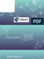 UiDef Presentation