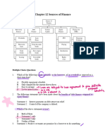 Chapter 12 Sources of Finance