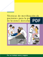 Técnicas de Movilización de Pacientes para La Prevención de Lesiones Dorsolumbares