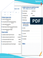 Exo 29 Preposition Lieu en Ligne