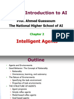 Chapter 2 - Intelligent Agents - Ahmed Guessoum