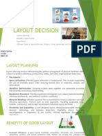 LAYOUT DECISION Operations Management 21264