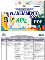 3º Ano Planejamento Arte 2024