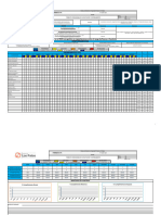 Formato Cronograma de Capacitación y Entrenamiento