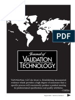 Equipment Cleaning Validation. - Microbial Control Issues