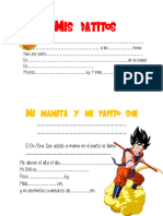 Agenda Pediatrica Dragon Ball Z