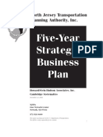 Five-Year Strategic Business Plan: North Jersey Transportation Planning Authority, Inc