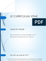 Rédiger Un CV