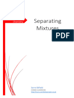 AQA Chemistry Separating Mixtures