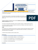 Atividade 2 - Ssoc - Estágio Supervisionado Políticas Públicas - 52-2024