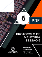 Protocolo de Mentoria em 6 Sessões - Sessão 6