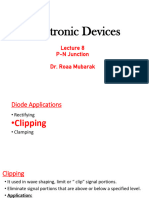 Electronic Devices Lecture 8