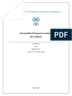 IFA FR222 Intermediate Financial Accounting