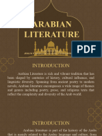 Arabian Literature