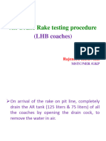 Air Brake Rake Testing Procedure (LHB Coaches (2) - 0