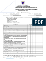 Homeroom Guidance Learners Development Assessment 2024