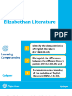 LT-11 12 Unit-14 Lesson-2 Elizabethan-Literature