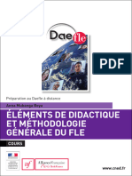 Cours DAEFLE CNED (2015) Didactique 1