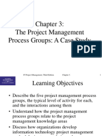 The Project Management Process Groups, A Case Study