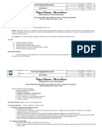 Syllabus With Curriculum Map - CS 104 Computer Programming 2