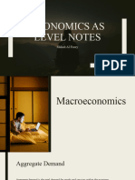 Economics AS Level Notes 9708