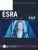 Plaquette ESRA CINEMA 2022WEB