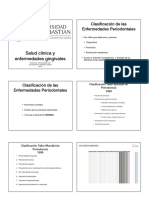 Clasificacion 2017. Salud y Enfermedades Gingivales