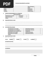 Ficha de Seguimiento Alumnos